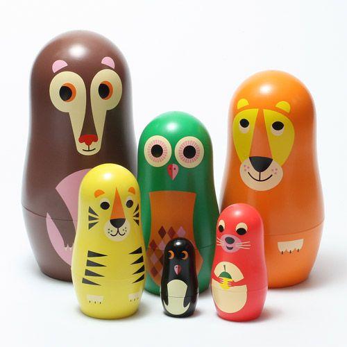 OMM DESIGN ANIMAL MATRYOSHKA-C　（OMM デザイン アニマル マトリョーシカ-C）｜flyers