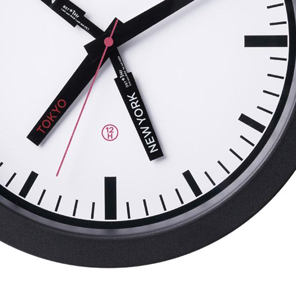 TERMINAL WALL CLOCK BLACK　（ターミナル ウォール クロック ブラック） TK-2096BK 【送料無料】 【ポイント10倍】 【AWS】｜flyers｜03