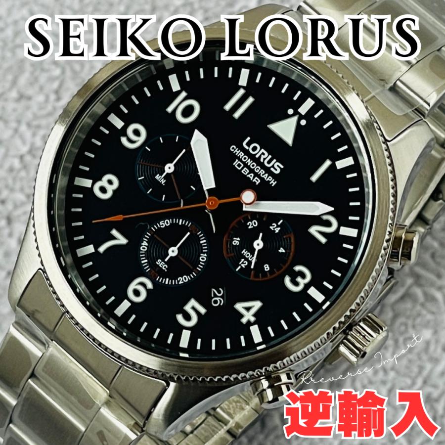 腕時計 メンズ 50代 40代 30代 20代 欧州モデル 逆輸入 セイコー SEIKO ローラス LORUS RT365JX-9 10気圧