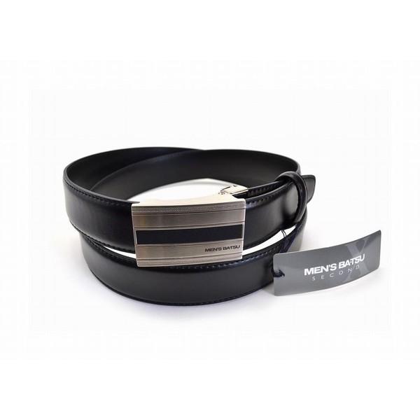 MEN'S BA-TSU メンズバツ ベルト 5MX0002 ブラック ダークブラウン