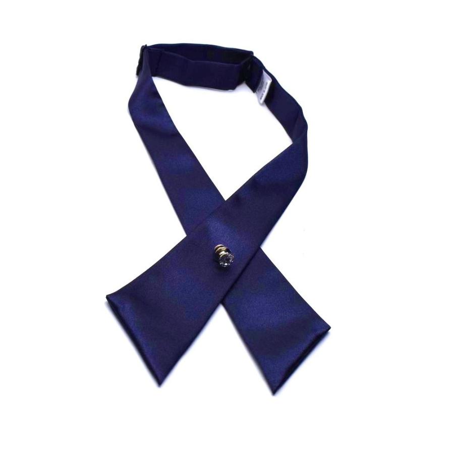 フォーマルクロスタイ ネイビー(CR-217)結婚式 パーティー