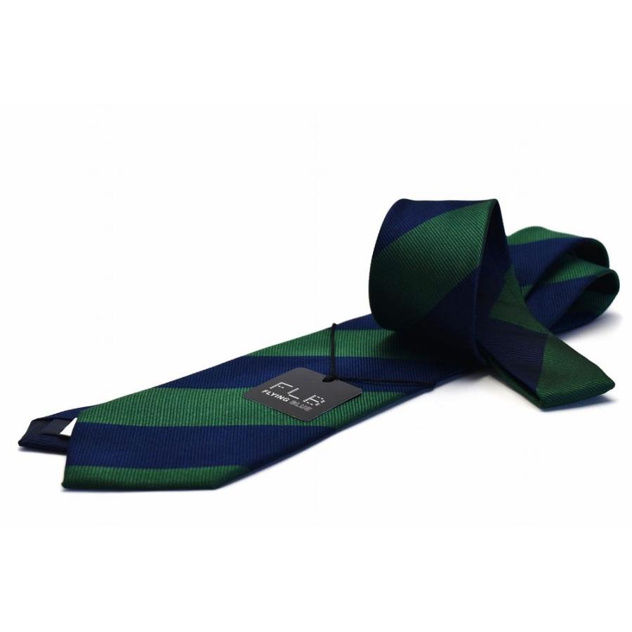 プレゼントネクタイ【FLYING BLUE】シルク(100％) flb-206ストライプ