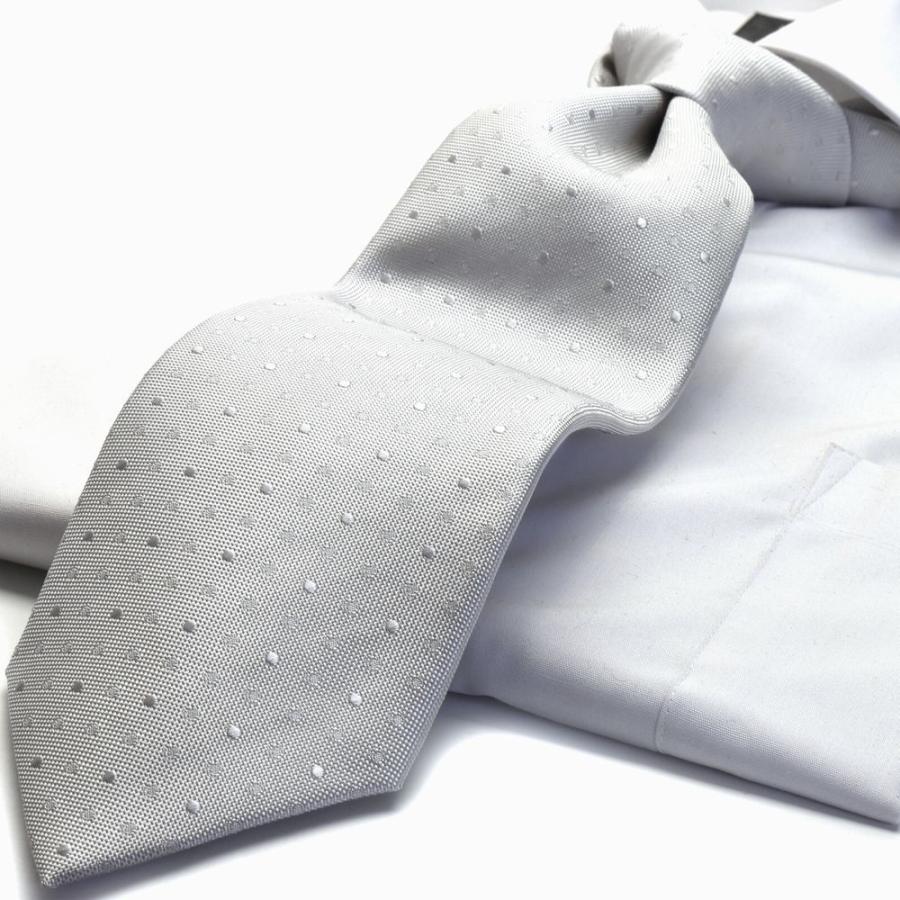 ネクタイ プレゼント ギフト クリスマス フォーマルネクタイ 白 Michiko London ミチコロンドン 結婚式 Mla 174 シルバーグレー ドット 日本製 La 174 ネクタイの専門店flying Blue 通販 Yahoo ショッピング