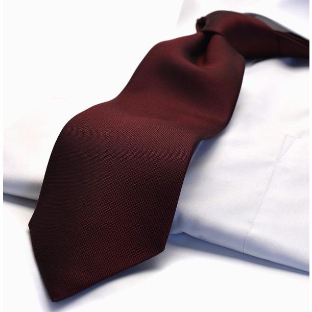 ネクタイ ランキング上位のプレゼント 通常サイズより長いネクタイ 超ロング無地 Michiko London Mc Lon 137ギフト ミチコロンドン プレゼント ボルド