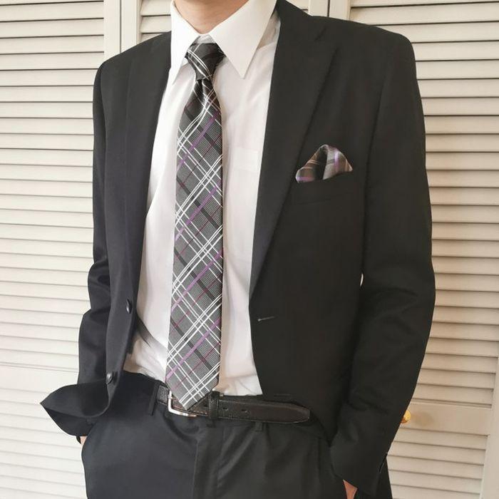 MICHIKO LONDON（ミチコロンドン） ネクタイ チーフ セット プレゼント