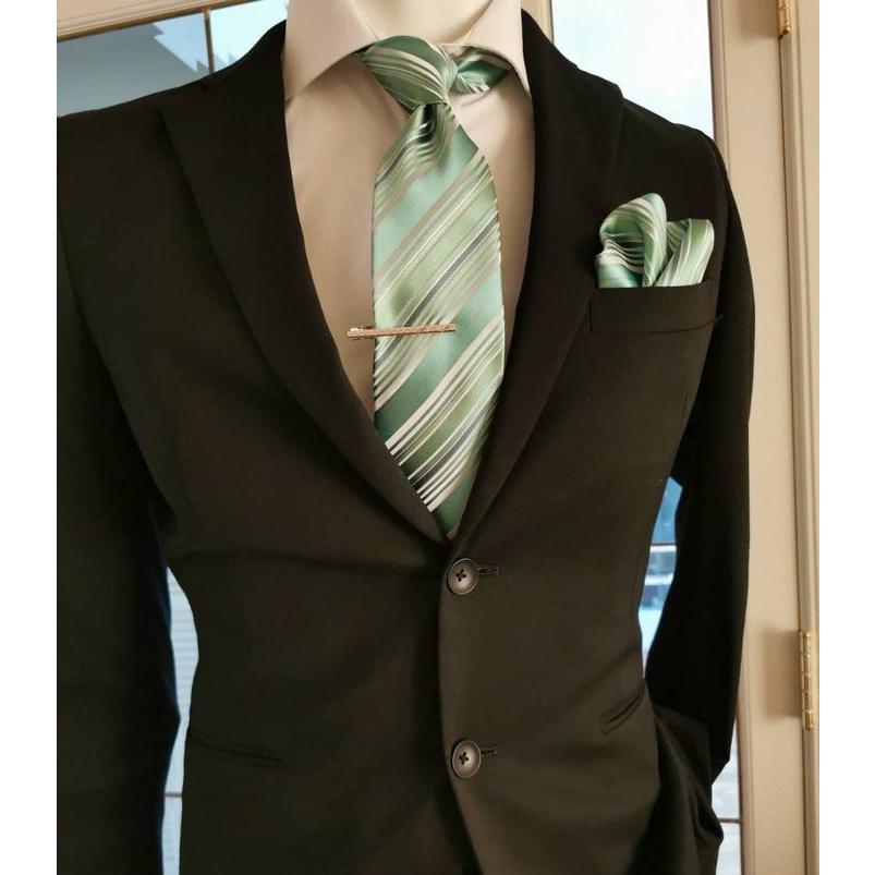 MICHIKO LONDON ミチコロンドン チーフ付 シルク ネクタイ セット日本