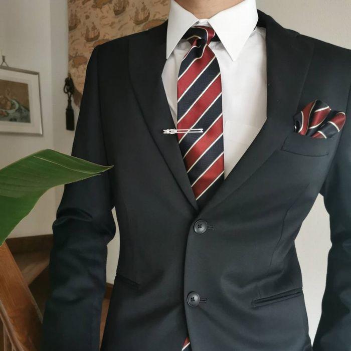 MICHIKO LONDON（ミチコロンドン） チーフ付 シルク ネクタイ チーフ