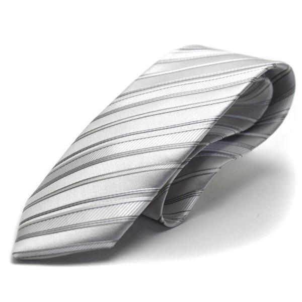 MICHIKO LONDON（ミチコロンドン） ネクタイ 結婚式 シルバーグレー