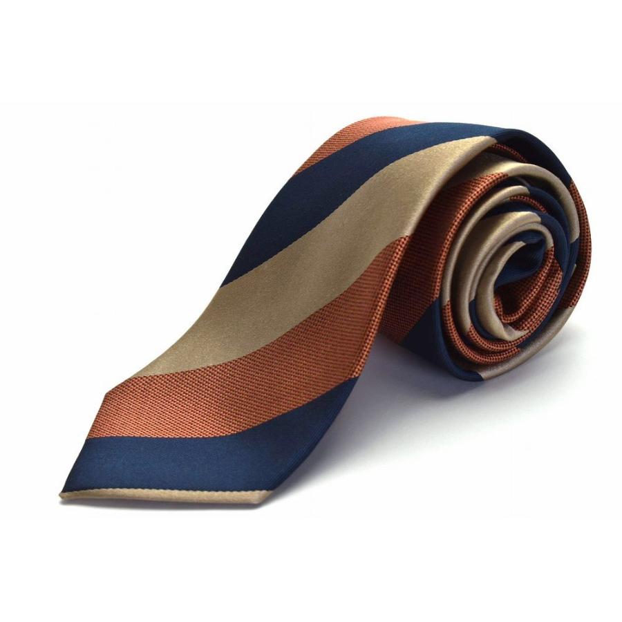 MICHIKO LONDON（ミチコロンドン） ネクタイ ネイビー オレンジ