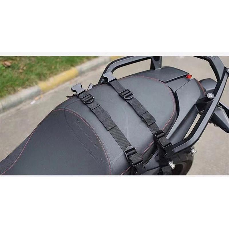 バイク用 サイドバッグ ツーリングバッグ レインカバー付き ヘルメットも入る(拡張機能あり) 上質カーボン調 大容量 カーボンブラック 送料無料 |  | 12