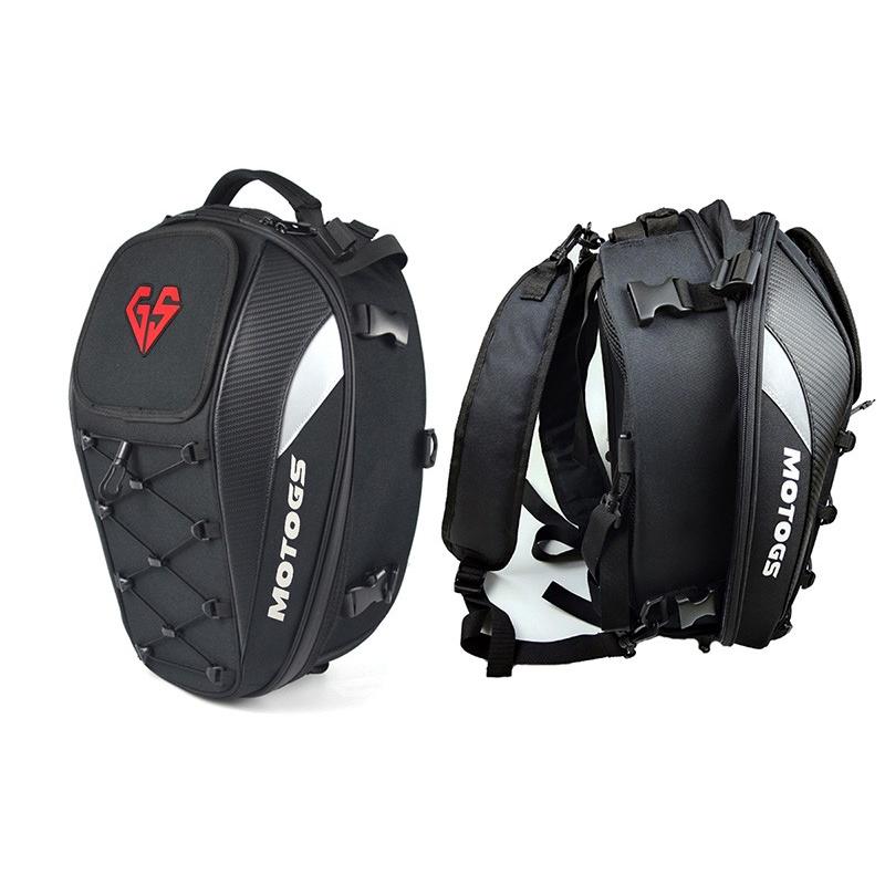 バイク用 シートバッグ 拡張機能 ヘルメットバッグ 撥水 防水 耐久性 YKKファスナー使用 最新改良版 送料無料 |  | 10