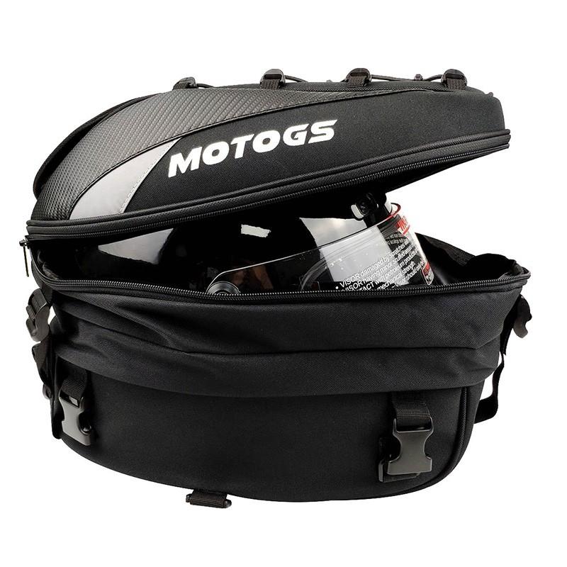 バイク用 シートバッグ 拡張機能 ヘルメットバッグ 撥水 防水 耐久性 YKKファスナー使用 最新改良版 送料無料 |  | 12