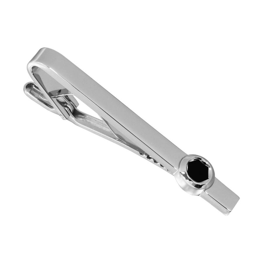 dunhill ヘックス ネクタイピン オニキス はね上げる