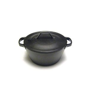 及源(Oigen) 南部鉄器 クックトップ 丸 深型 IH対応 中 CT-4 盛栄