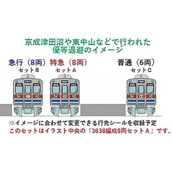 鉄道コレクション 鉄コレ 京成電鉄 3600形 3638編成 8両セット A 鉄道コレクション 鉄コレ 京成電鉄 3600形 3638編成 8両セット A