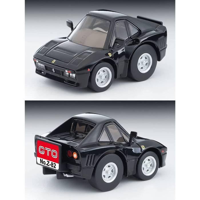 チョロQ zero Z-82bフェラーリ GTO 黒 ミニカー 玩具 おもちゃ トミーテック 4543736321194｜flyingsquad｜02