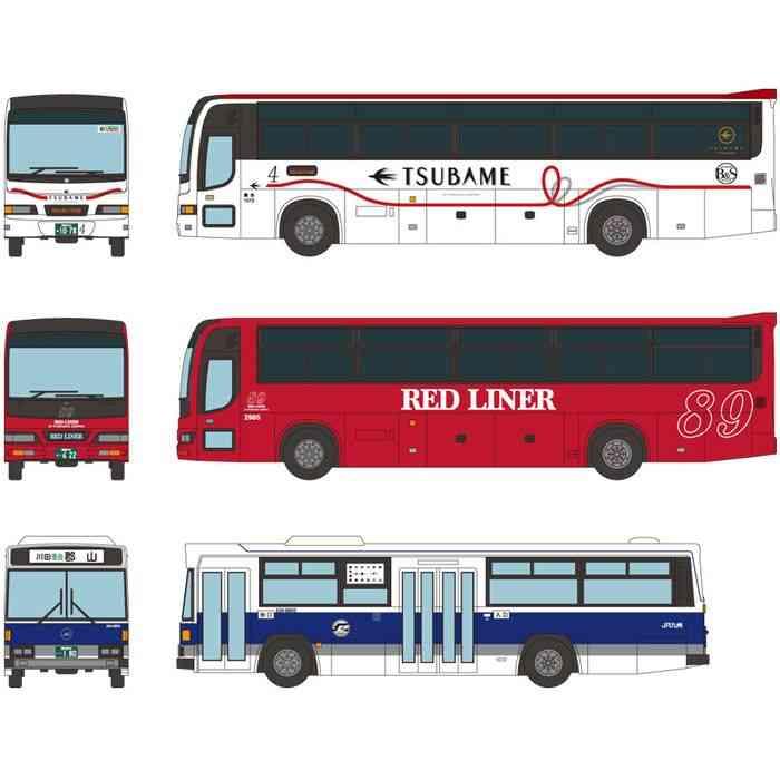 ザ バスコレクション JR九州バス設立20周年記念3台セット 鉄道模型 N