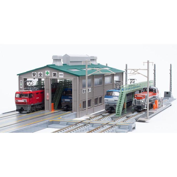 Nゲージ 機関区レールセット 鉄道模型 ジオラマ TOMIX TOMYTEC トミー