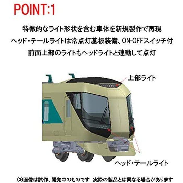 Nゲージ 東武500系 リバティ 基本セット 3両 鉄道模型 電車 TOMIX TOMYTEC トミーテック 98427｜flyingsquad｜03