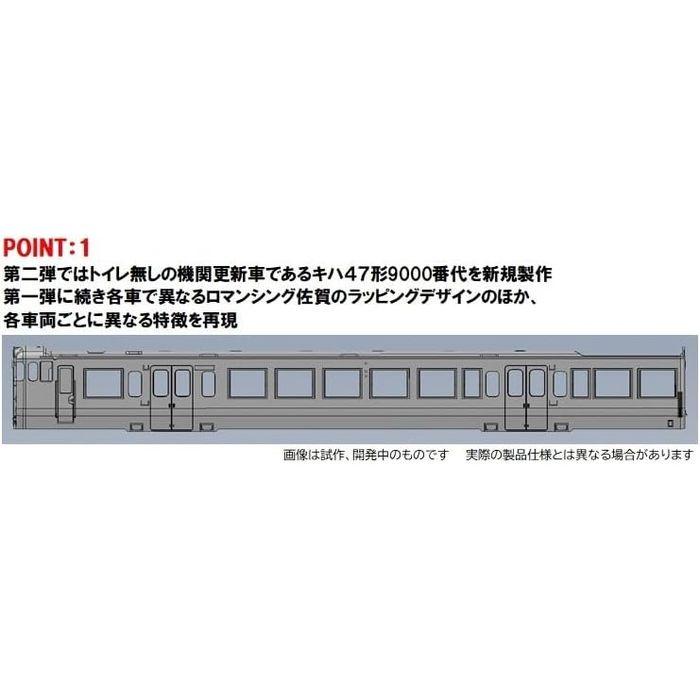 Nゲージ キハ47-8000形 ロマンシング佐賀ラッピング セットC 4両 鉄道