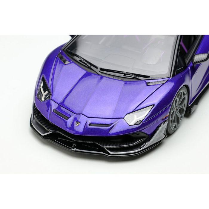 EIDOLON 1/43 Lamborghini Aventador SVJ Roadster 2020 Ad Personam 2 tone paint ヴィオラヘスティア/グリジオリンクス メイクアップ EM669C_2