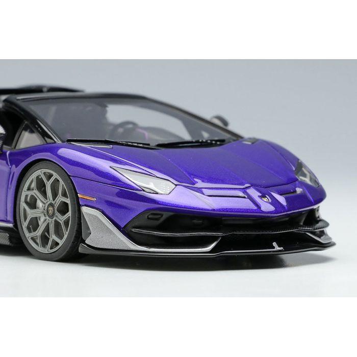 EIDOLON 1/43 Lamborghini Aventador SVJ Roadster 2020 Ad Personam 2 tone paint ヴィオラヘスティア/グリジオリンクス メイクアップ EM669C_6