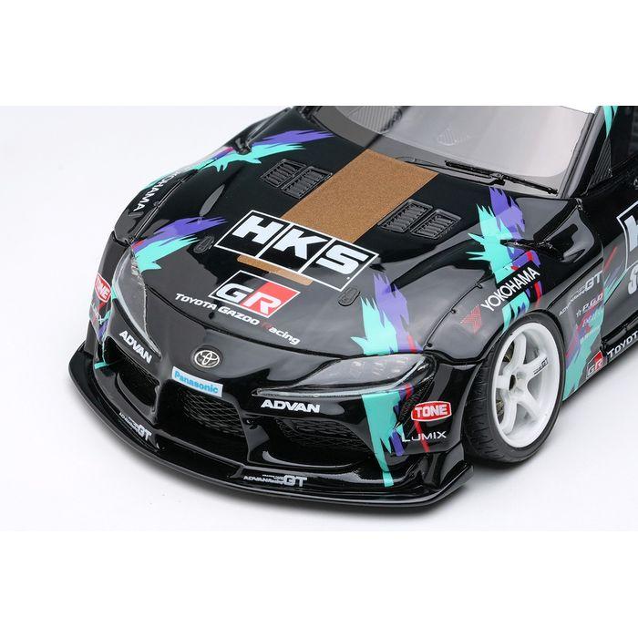 EIDOLON 1/43 Toyota GR Supra Drift by HKS 2019 メイクアップ EM722