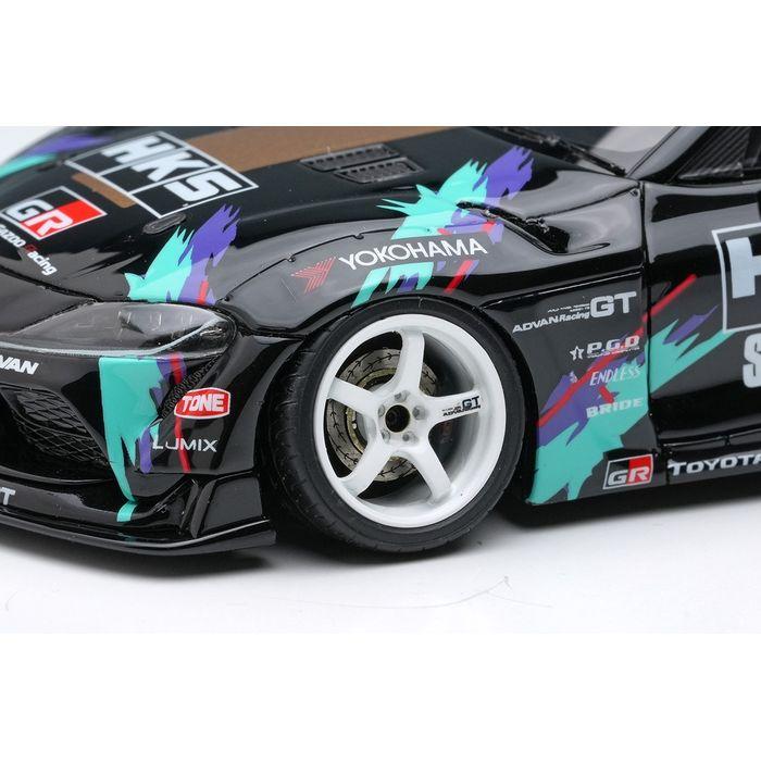 EIDOLON 1/43 Toyota GR Supra Drift by HKS 2019 メイクアップ EM722