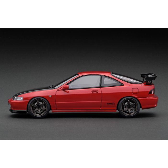 1/18 HONDA インテグラ (DC2) TypeR レッド B18C VTECエンジン付き
