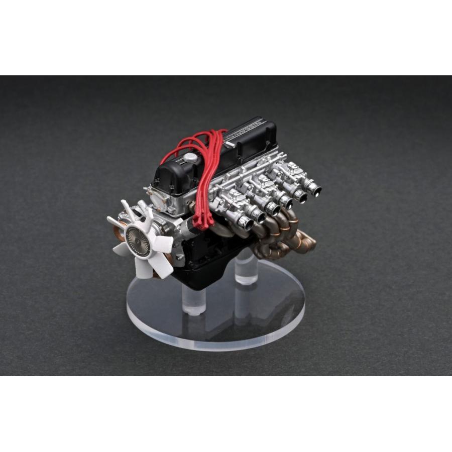 ミニカー IG3167 1/18 Bluebird U 2000GTX Engine 1/18 Nissan Bluebird U 2000GTX (G610) White 1/18「L20型」エンジン