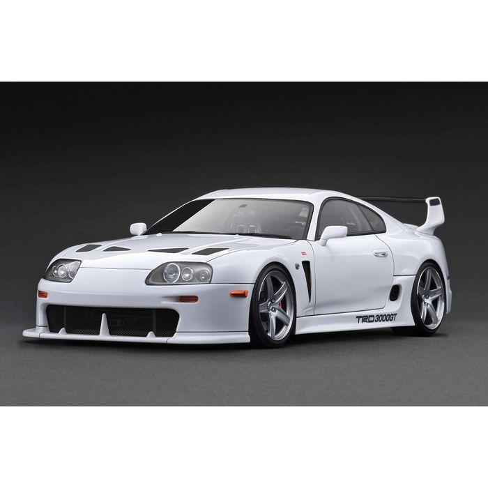 1/18 Toyota Supra (A80) TRD 3000GT White 完成品 ミニカー 塗装済