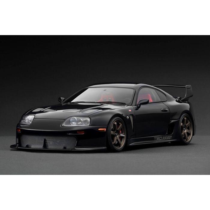 京商トヨタ スープラ A80 1/18 ブラック 1/18 トヨタ スープラ (A80) TRD 3000GT ブラック 模型 ミニカー