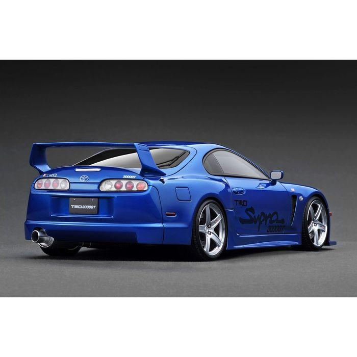 1/18 Toyota Supra (A80) TRD 3000GT Blue 完成品 ミニカー 塗装済