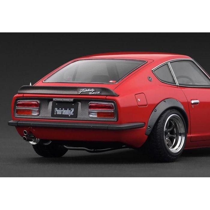 1/18 Nissan Fairlady 240ZG (HS30) Red ミニカー 模型 完成品