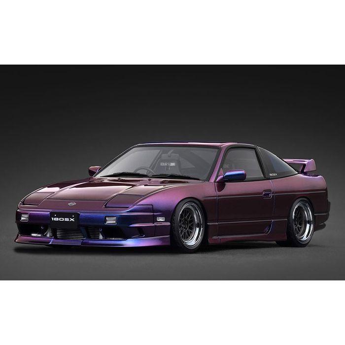 1/18 Nissan 180SX TYPE X (RPS13) Purple Metallic ティーケー