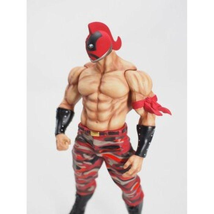 Cmc Ccp Muscular Collection No Ex キン肉マンソルジャー Ver 3 5 上半身裸 レッド迷彩 彩色済み完成品フィギュア 使い勝手の良い