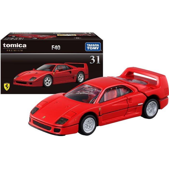 あすつく ミニカー 玩具 おもちゃ トミカ プレミアム No 31 F40 フェラーリ Ferrari タカラトミー フライングスクワッド 通販 Yahoo ショッピング