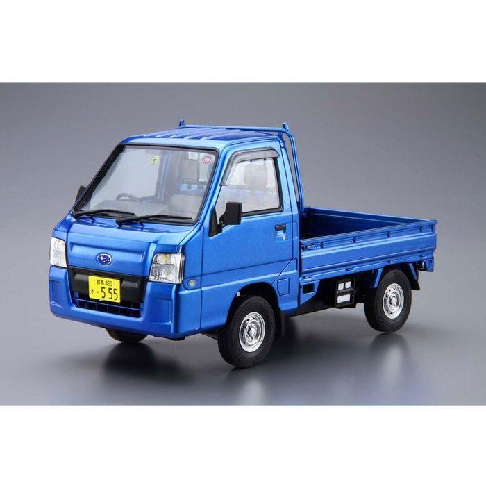 プラモデル ザ・モデルカー No.4 1/24 スバル TT2 サンバートラック WR 