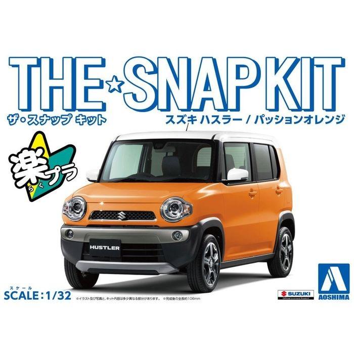 プラモデル 模型 1 32 ザ スナップキット No 1 C スズキ ハスラー パッションオレンジ Suzuki Hustler アオシマ フライングスクワッド 通販 Yahoo ショッピング