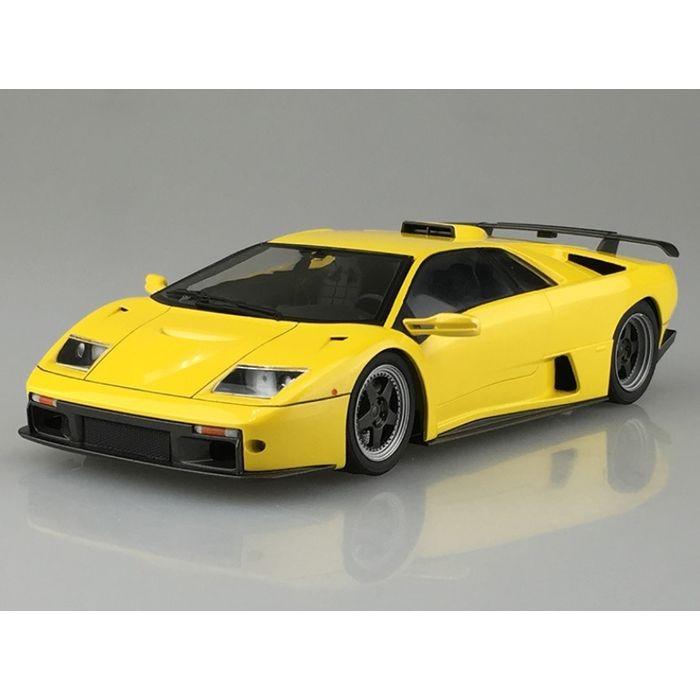 プラモデル ザ スーパーカー No 5 1 24 ランボルギーニ ディアブロ Gt 039 99 Lamborghini Diablo アオシマ 59
