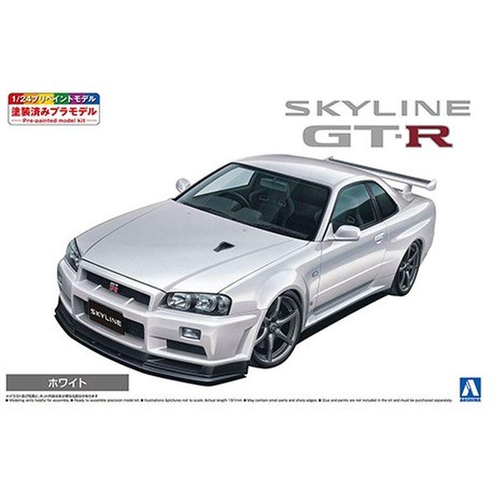 1/24 プリペイントモデル No.3-B ニッサン BNR34 スカイライン GT-R V