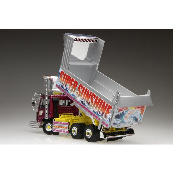 デコトラプラモデル アオシマ 1/32 スーパーグレート ウィング 造りボディ