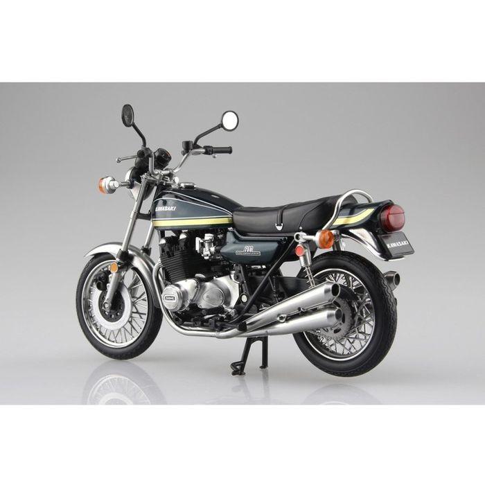 完成品 バイク 模型 KAWASAKI 750RS Z2 カワサキ 750RS ゼッツー 玉虫 
