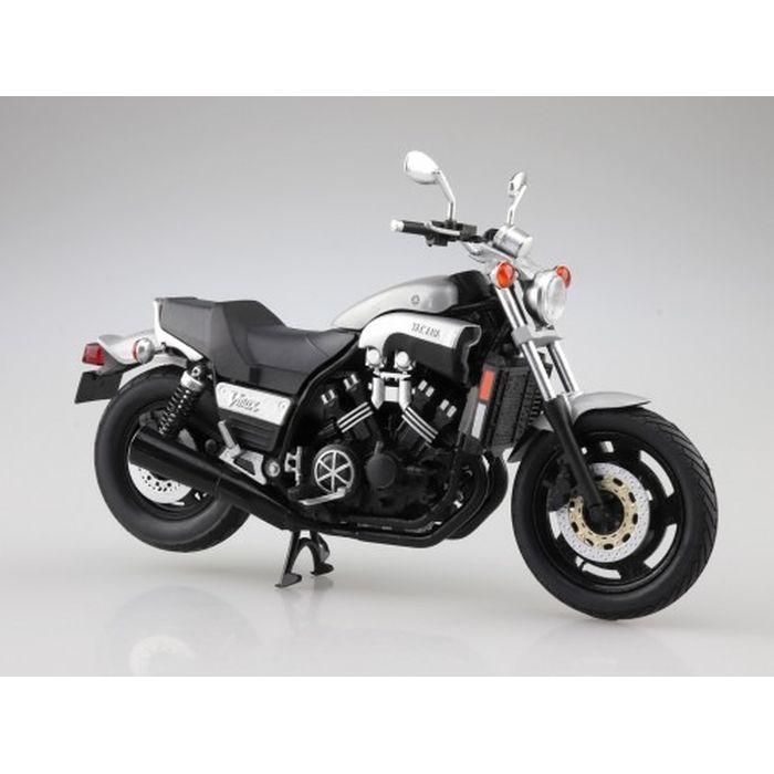 1/12 完成品バイク Yamaha Vmax ニューシルバーダスト 完成品 アオシマ