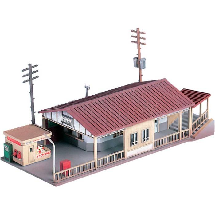 Nゲージ 小型駅 鉄道模型 ジオラマ ストラクチャー 駅舎 Nゲージ 小型駅 鉄道模型 ジオラマ ストラクチャー 駅舎