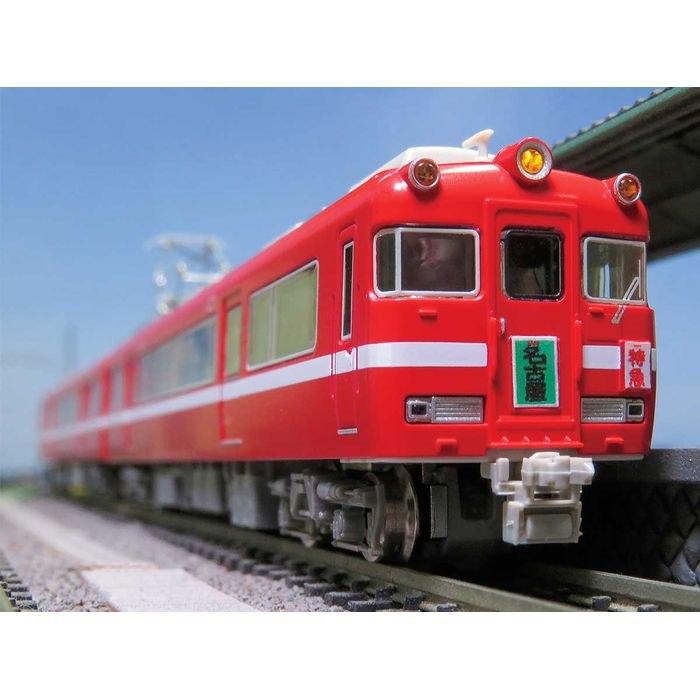 Nゲージ 鉄道模型 名鉄7700系 白帯車1990 妻面窓無し 増結2両編成