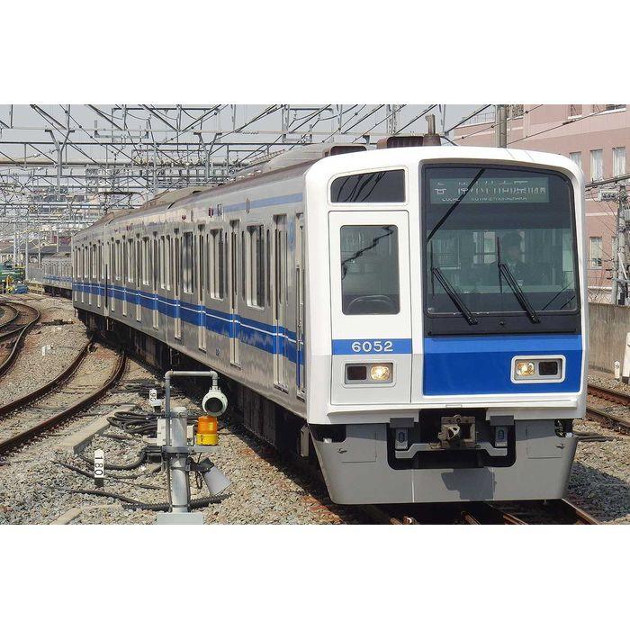 Nゲージ 西武6000系アルミ車（車番選択式・戸袋窓付き）基本4両編成