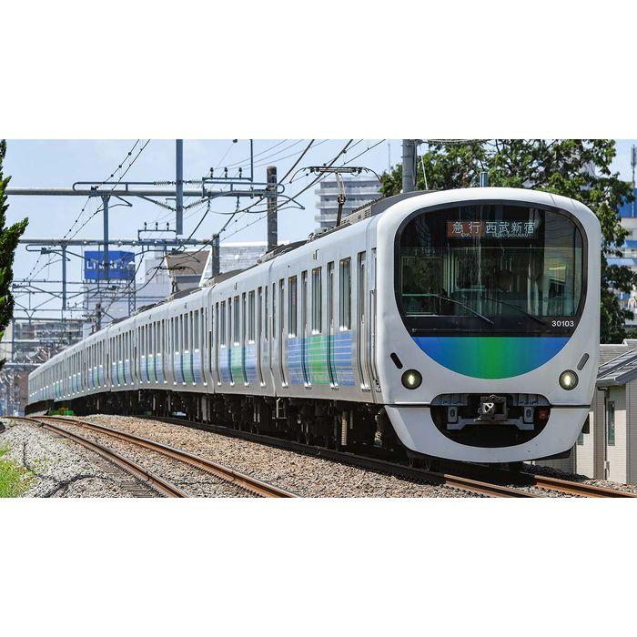 グリーンマックス製　西武30000系　 新宿線 Nゲージ 西武30000系（新宿線・前面ロゴ無し・車番選択式）増結用中間