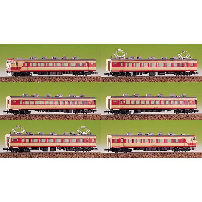 Nゲージ鉄道模型セット Nゲージ 鉄道模型 エコノミーキット 未塗装 国鉄157系 基本 6両編成