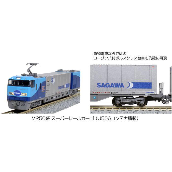 M250系スーパーレールカーゴ（U50Aコンテナ積載） 増結セットB（8両） KATO鉄道模型オンラインショッピング M250系スーパーレールカーゴ